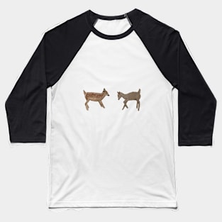 a deer and a lamb Baseball T-Shirt